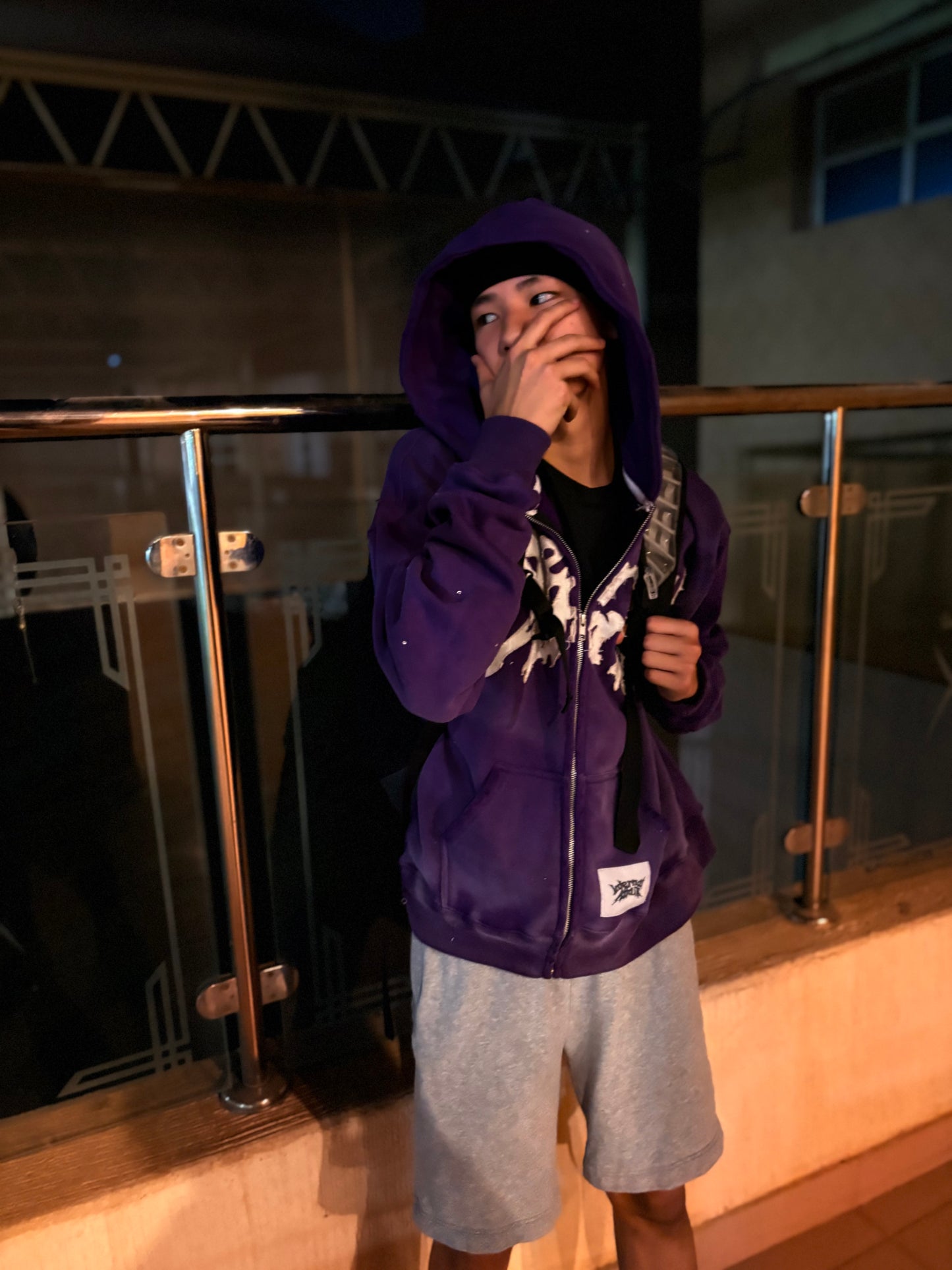 INTERNAL AFFAIR Hoodie - Purple