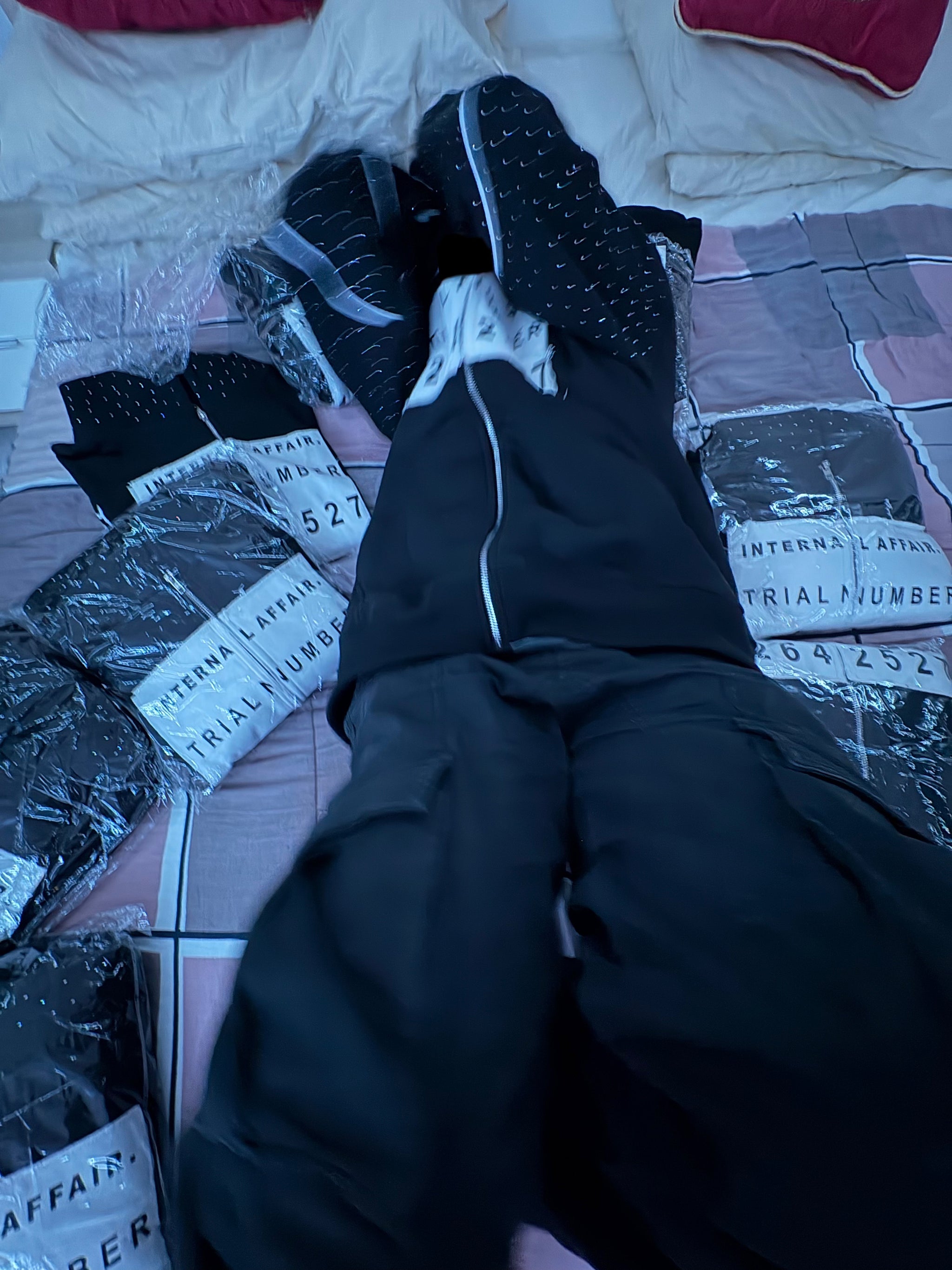 INTERNAL AFFAIR Trial Number Hoodie - Onyx Black