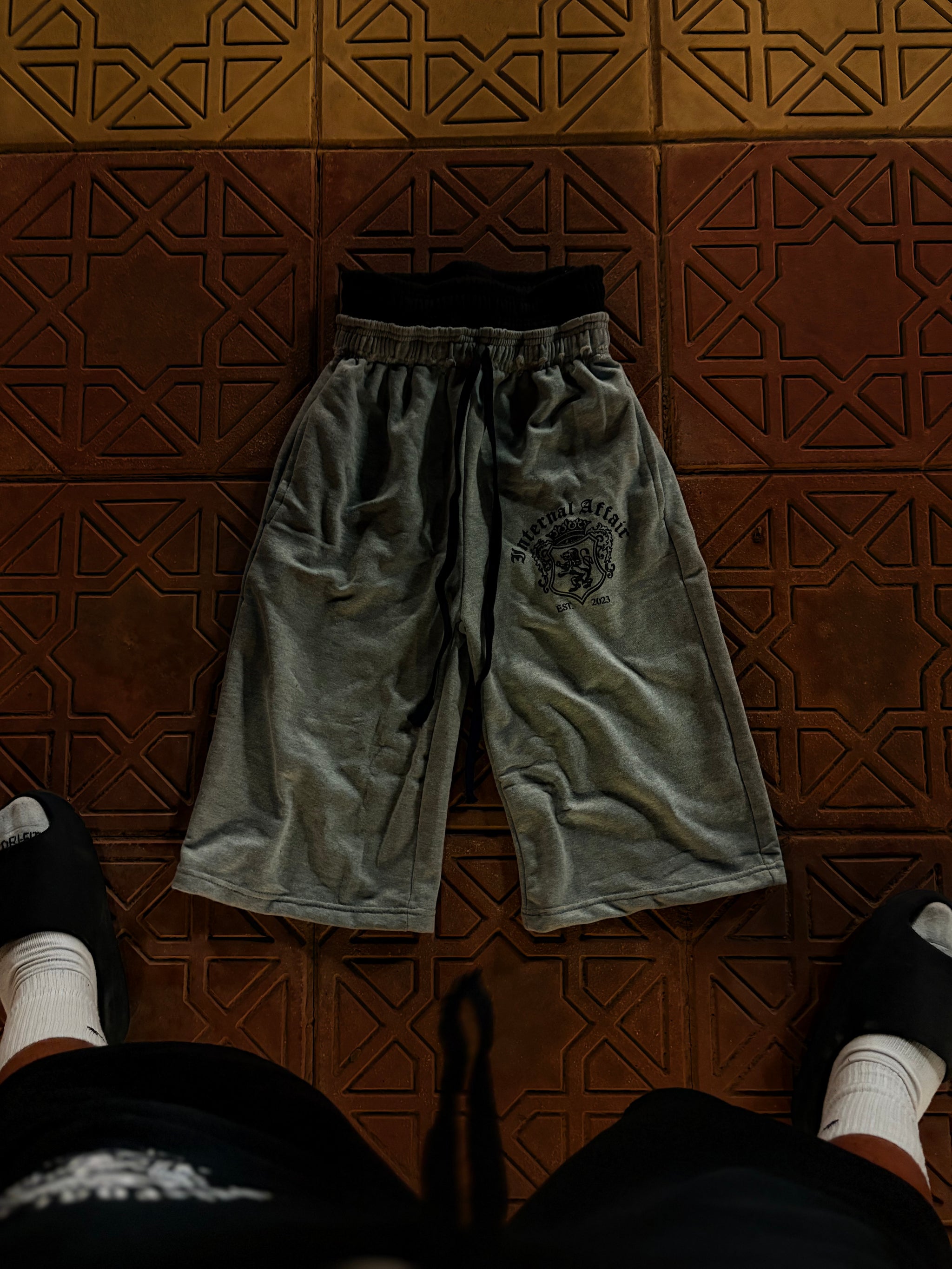 INTERNAL AFFAIR Yin & Yang Double Waisted 3/4 Shorts Bundle
