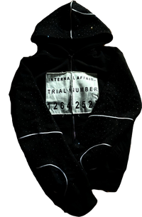 INTERNAL AFFAIR Trial Number Hoodie - Onyx Black