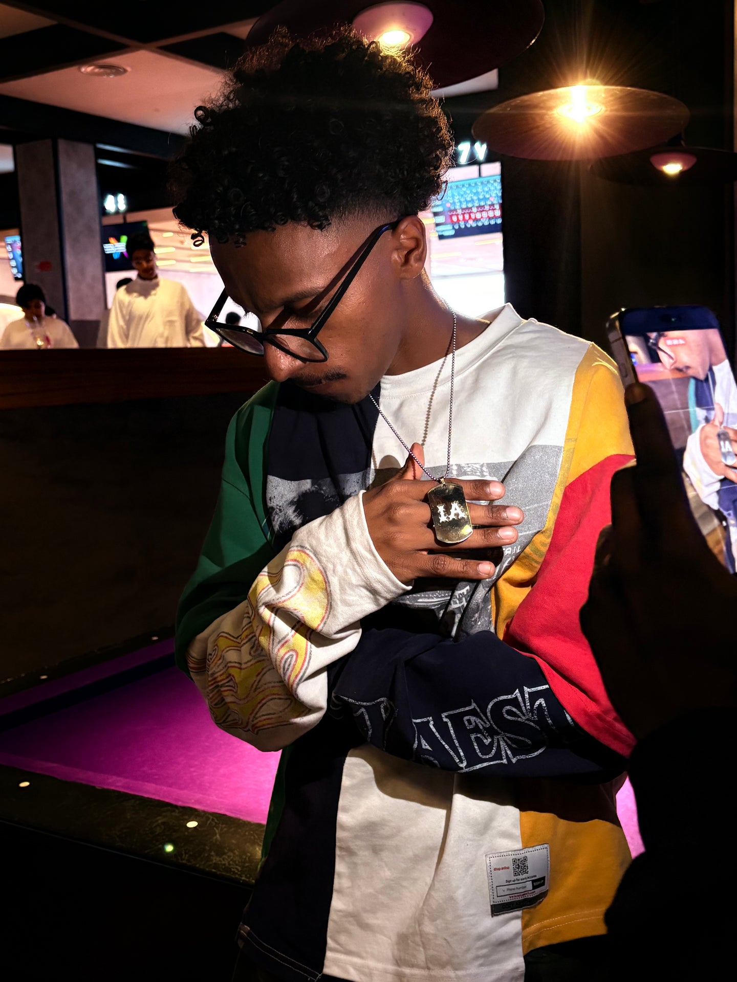 (5 PIECES) INTERNAL AFFAIR - "IA" Pendant