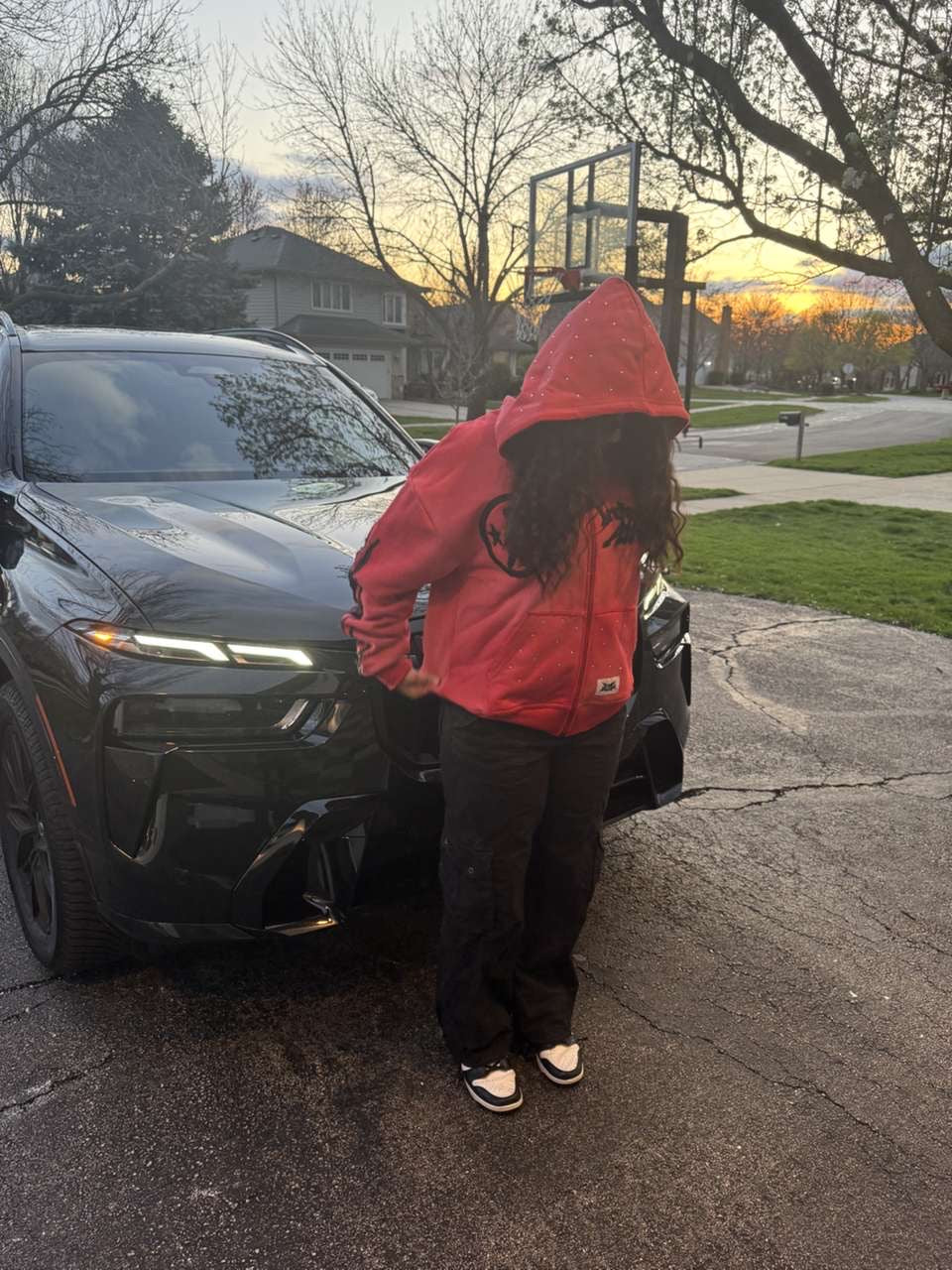 INTERNAL AFFAIR Hoodie - Black And Red