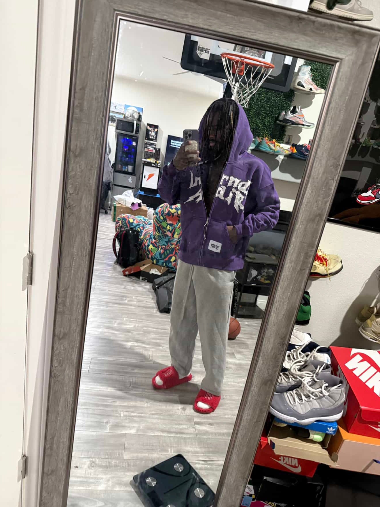 INTERNAL AFFAIR Hoodie - Purple