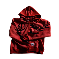 INTERNAL AFFAIR Hoodie - Black And Red