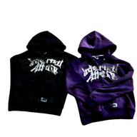 INTERNAL AFFAIR Hoodies - Black & Purple